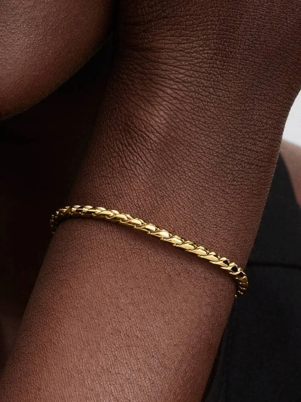 Pandora Round Clasp Wing Chain Bracelet